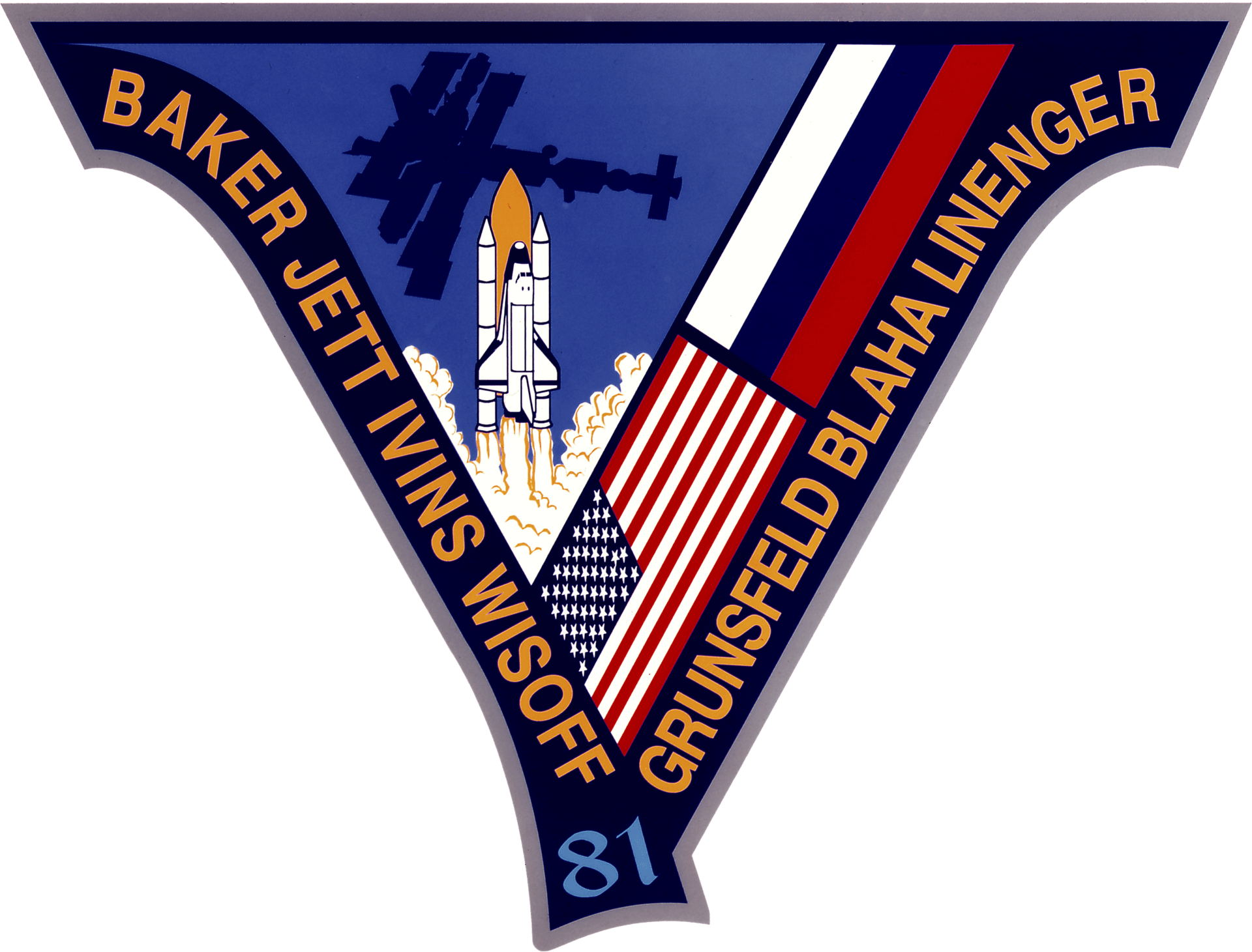 Mission patch for STS-81