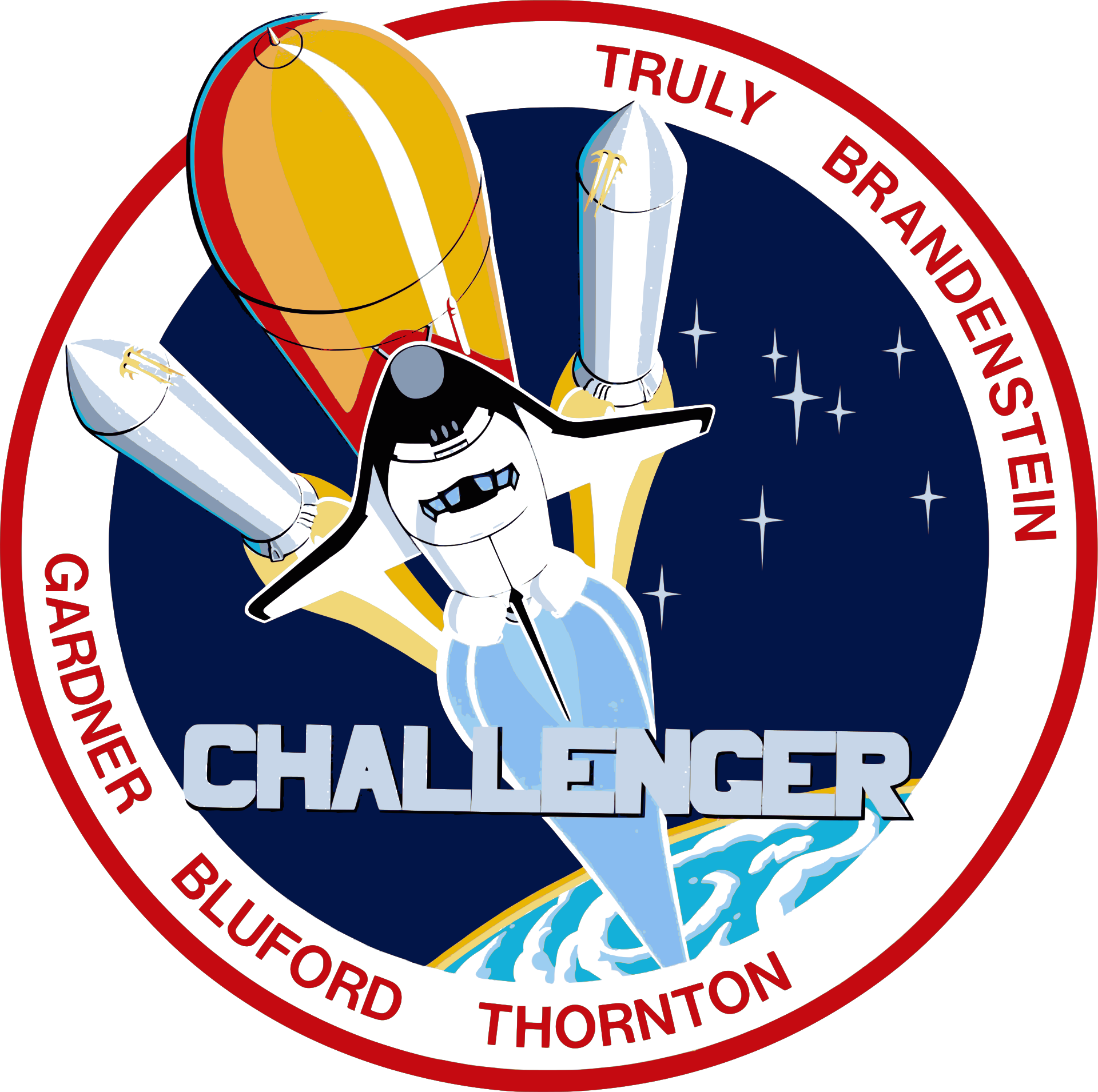Mission patch for STS-8