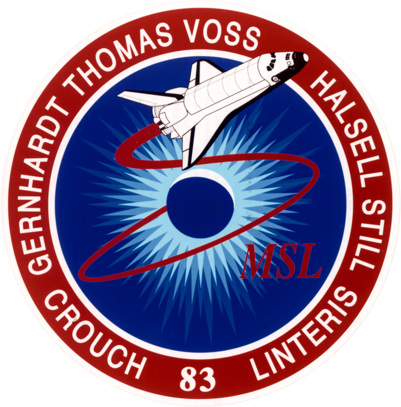 Mission patch for STS-83
