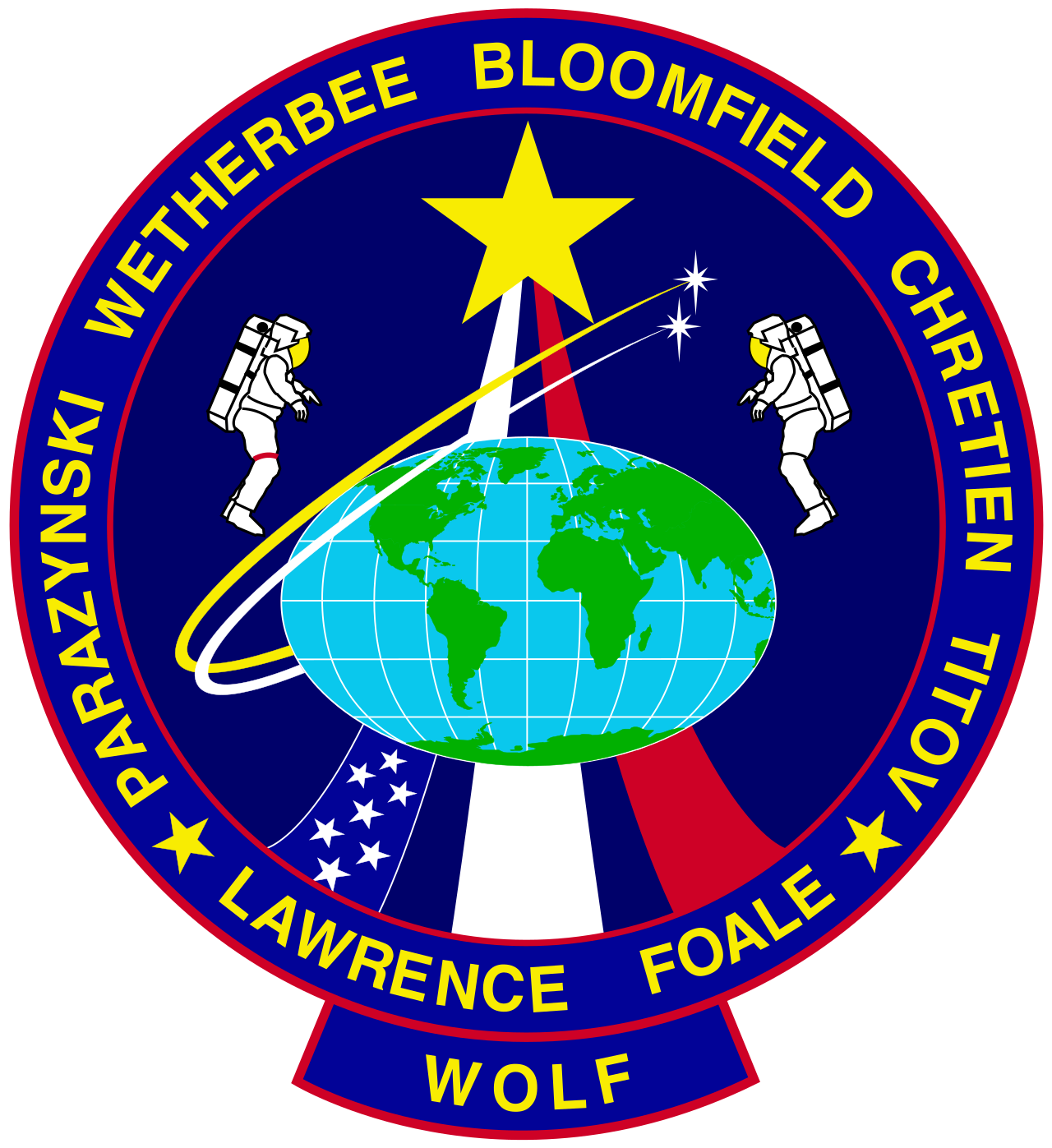 Mission patch for STS-86