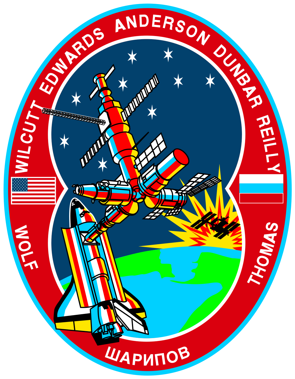 Mission patch for STS-89