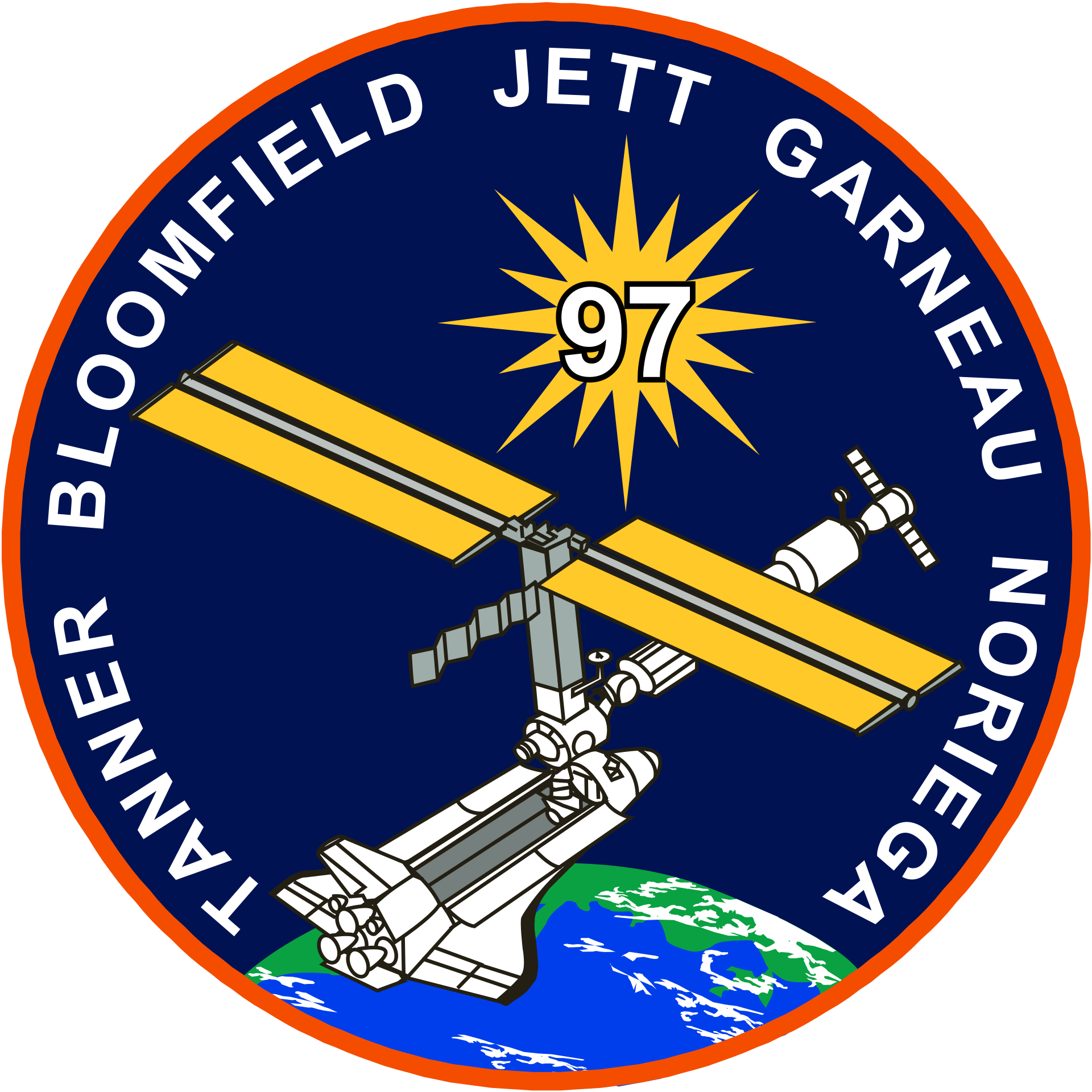 Mission patch for STS-97