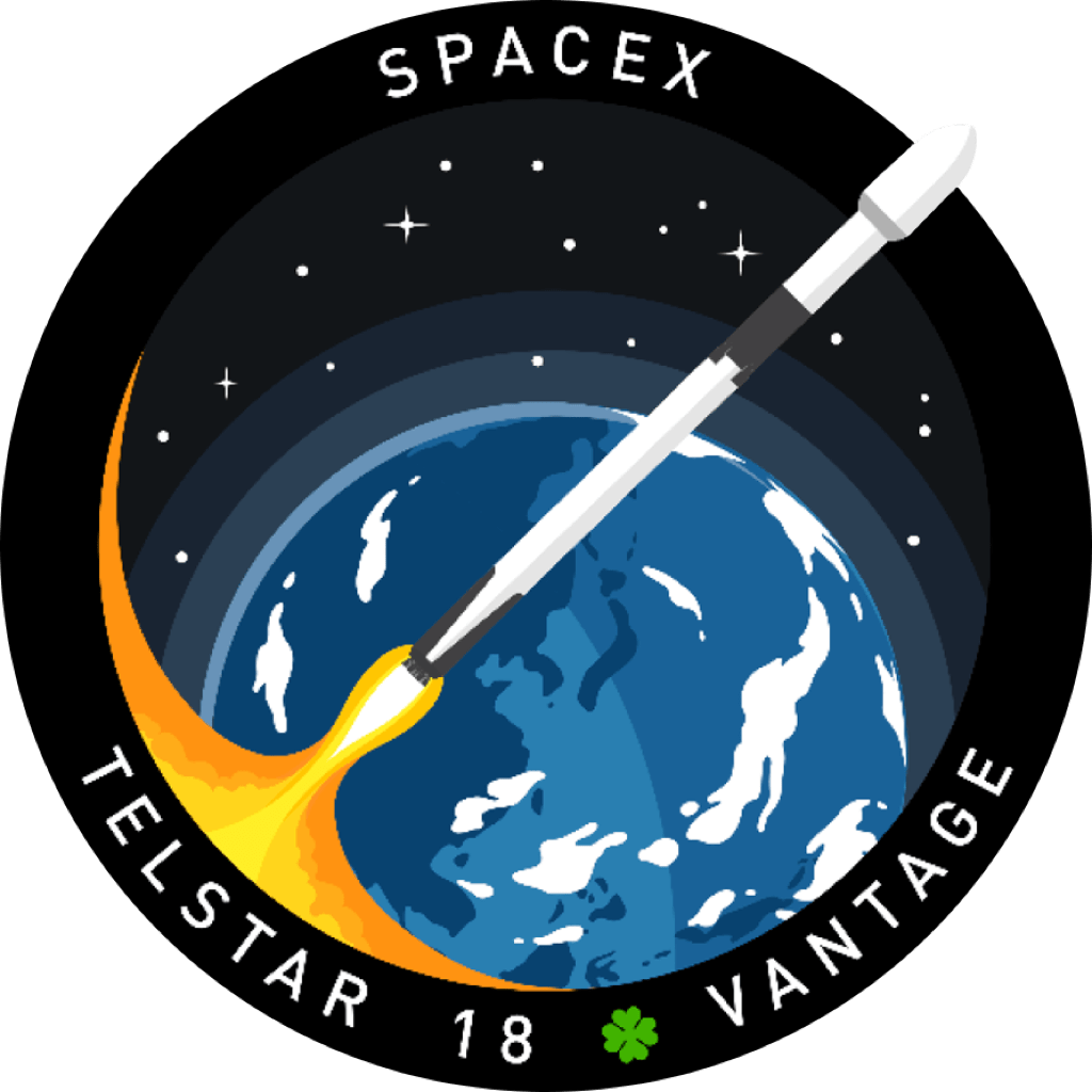 Mission patch for Telstar 18 VANTAGE
