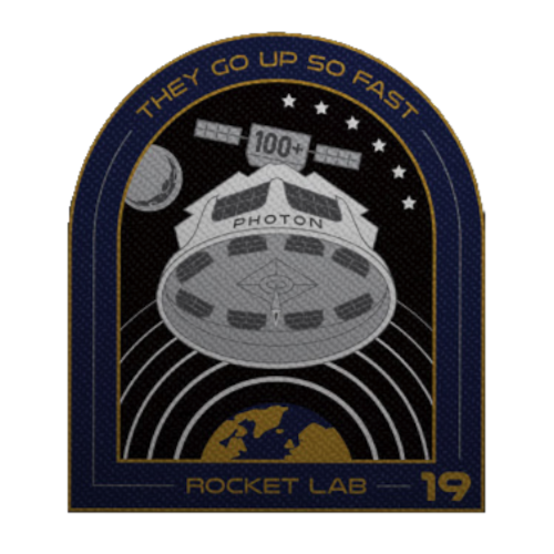 Mission patch for They Go Up So Fast
