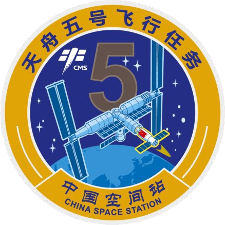 Mission patch for Tianzhou-5