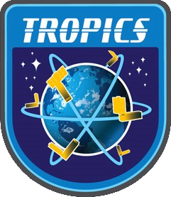 Mission patch for TROPICS-1