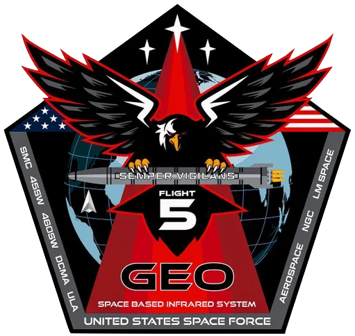 Mission patch for SBIRS GEO-5