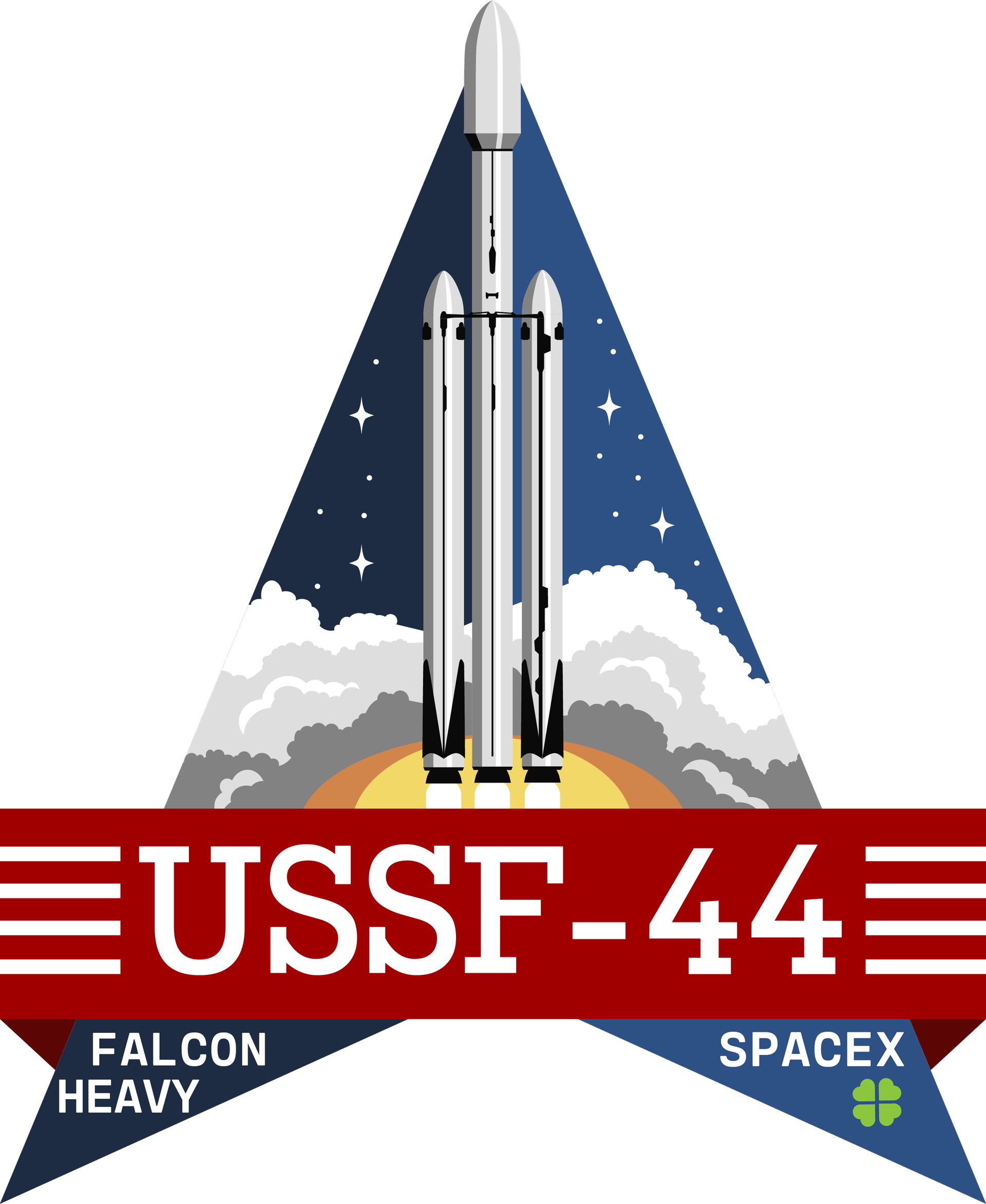 Mission patch for USSF-44