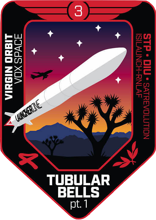Mission patch for Tubular Bells, Part One
