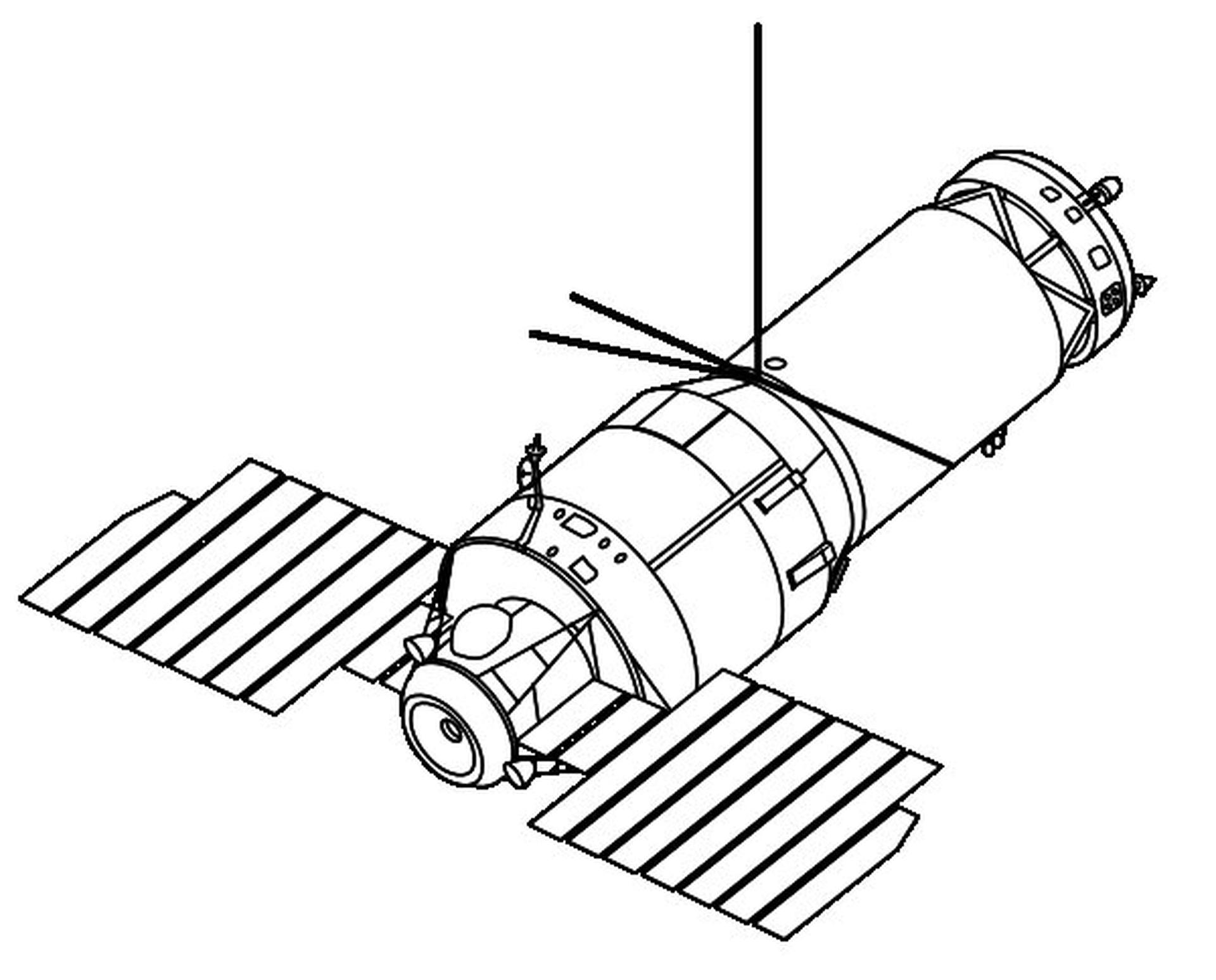 Рисунок спутника. «Алмаз» орбитальная станция салют-3. МКС орбитальная станция Спутник. Космический аппарат рисунок. Орбитальная станция чертежи.